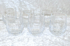 6 ältere Kristall  Schnapsgläser