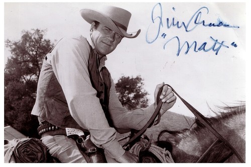 James arness autogramm - james, ++autogramm++