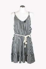 Michael Kors Damen Bademode Gr. 34 (XS) Schwarz / Weiß NEU Badekleid Tunika