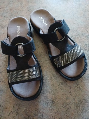 Pantolette schwarz 38 - gr.,
