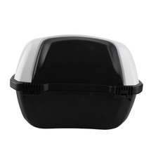 (Weiß) Lastenmotorrad Top Case Scooter-Heckkoffer Wasserdicht