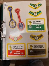 riesige Bieretikettensammlung