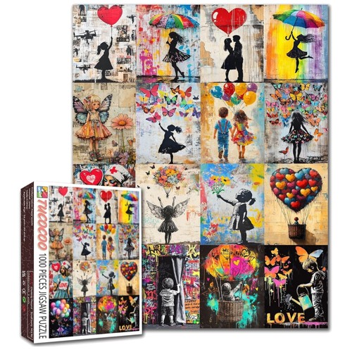 Banksy puzzle 1000 teile - banksy,