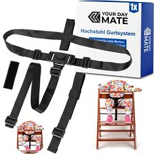 Hochstuhl 3-Punkt Gurtsystem kompatibel mit Hauck Alpha Beta, Stokke Tripp Trapp