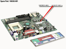 ✅ COMPAQ HP 161015-001 YA810e PGA370 Pentium III Motherboard 166363-001 Board ✅