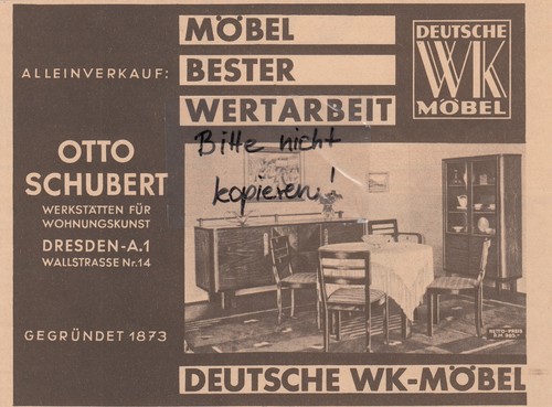 Dresden werbung 1930 otto - dresden,,