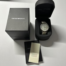Emporio Armani Damenuhr Weiß 
