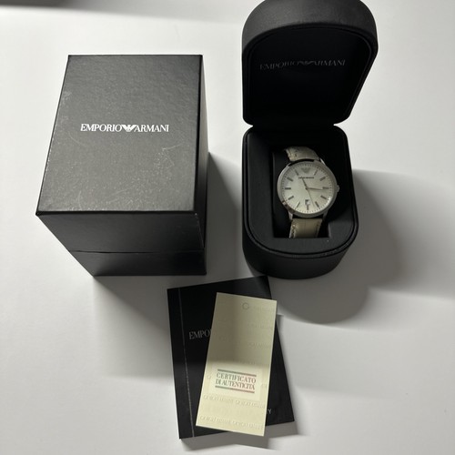 Emporio armani damenuhr weiß - emporio,