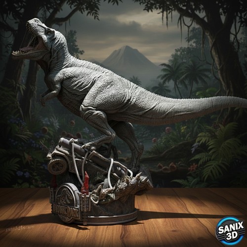 Rex jurassic park 3d - jurassic,