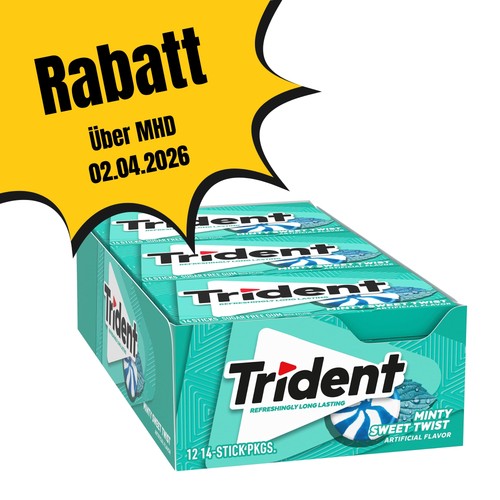 Trident minty sweet twist - trident,