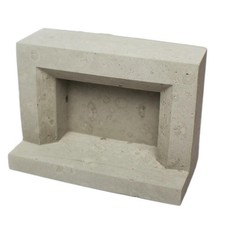 Puppenhaus Beton Kamin Modern
