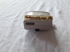 Wiking H0 1 Achs Antigua Caravan Knaus Wohnwagen, grau