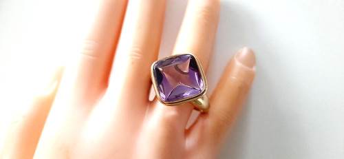 Gold ring 375 ooo 9 - °, °
