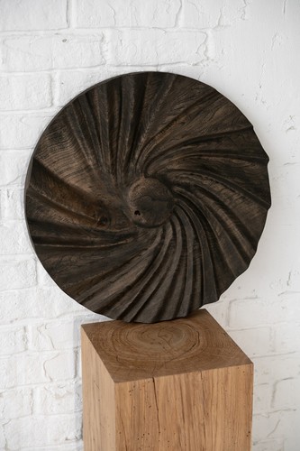 Wellenförmige wanddekoration - wellenförmige,