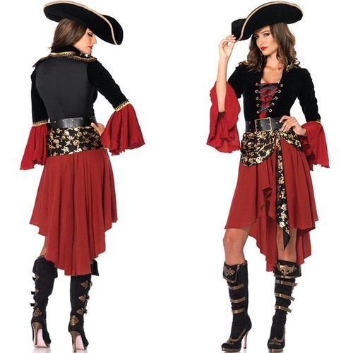 Damen cosplay pirat piratin - damen,