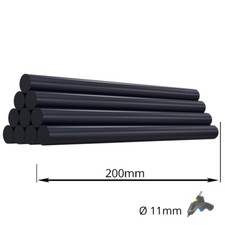 Ausbeulwerkzeug Kleber Dellenlifter Ausbeulkleber Klebetechnik schwarz  #6664