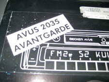 Becker AVUS 2035 Avantgarde