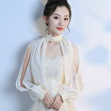 Chiffon Bolero Schulterjacke