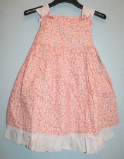 Ƹ̵̡Ӝ̵̨̄Ʒ Strawberry Faire Mädchen Kleid Rosa Weiß Blumen Rüschen Gr 104 4