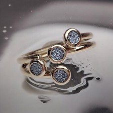 Osmium Ring Weißgold 750/-