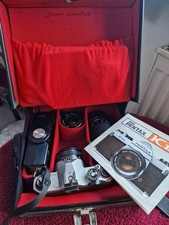 PENATX Asahi K 1000 Fotokamera analog mit 3 objektive im Koffer