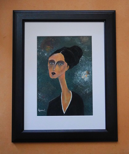 Expressionist gemälde - expressionist.,