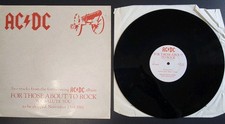 AC/DC 🇬🇧 For Those About to rock 12" Vinyl Promo UK SAM143 Atlantic COD