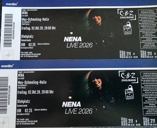 Nena konzert karten - nena,