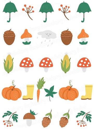 Herbst eßbar muffin - herbst,