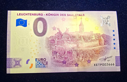 Euro souvenirschein - 0,