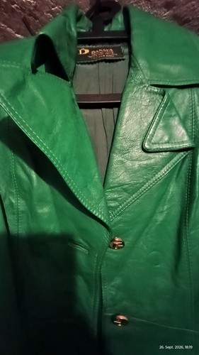 Ledermantel vintage - ledermantel,