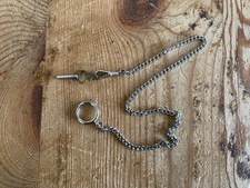 Silberne Kette Für Taschenuhr