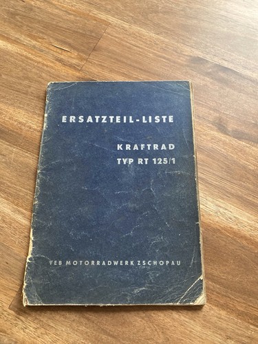 Ersatzteil liste 125 1 - ersatzteil-liste, rt
