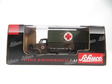 1:43 Schuco 03013 Mercedes Benz L 6600 Planen LKW Bundeswehr 