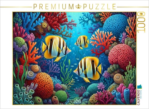 Calvendo puzzle korallenfische - puzzle,