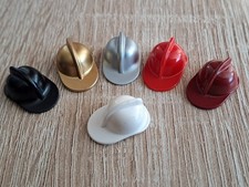 LEGO® 3834 Minifigur (2) Helm Polizei Feuerwehr City  "FARBEN WÄHLEN" Zubehör