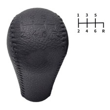 6 Gang Leder Schaltknauf f??r