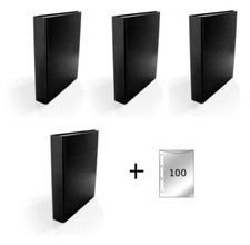 4x Ringbuch / DIN A5 / 2-Ring