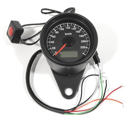 Mini tacho 60mm elektronisch - 60mm,