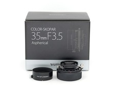 Voigtländer Color-Skopar 35mm 3.5 ASPH. schwarz für Leica M Einzelstück #**