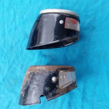 Hella Rücklicht Gehäuse Originalteile für Oldtimer Motorrad gebraucht 2 Stück