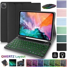Beleuchtete QWERTZ Tastatur