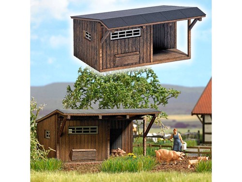 Busch 1518 schweinestall - h0,