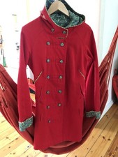 Blutsgeschwister Mantel Rot/Erdbeere 