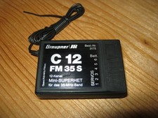 Empfänger Graupner C 12  - für 6 Servos 35 Mhz Band  