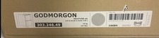 IKEA Godmorgon Hochglanz grau Schrank 2 Schubladen 40 47 58 cm 303.246.49