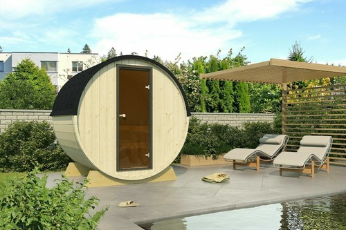 Terrassensauna fasssauna - terrassensauna,