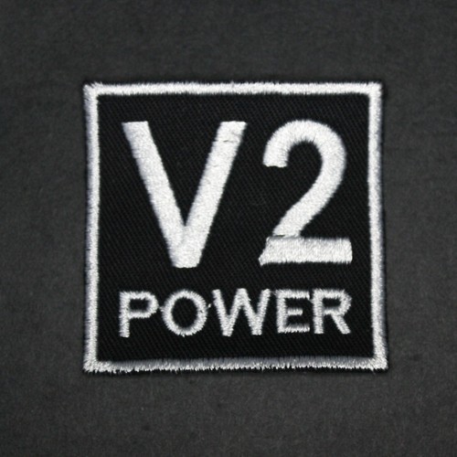 Aufnäher power 5x5 - aufnäher, v2
