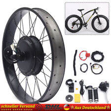 26 Zoll Fat Reifen E-Bike Umbausatz 1500 W 48V Hinterradnabe Motor Rad