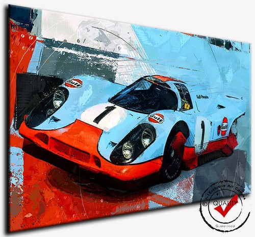 Porsche 917 gulf leinwand bild - 917,